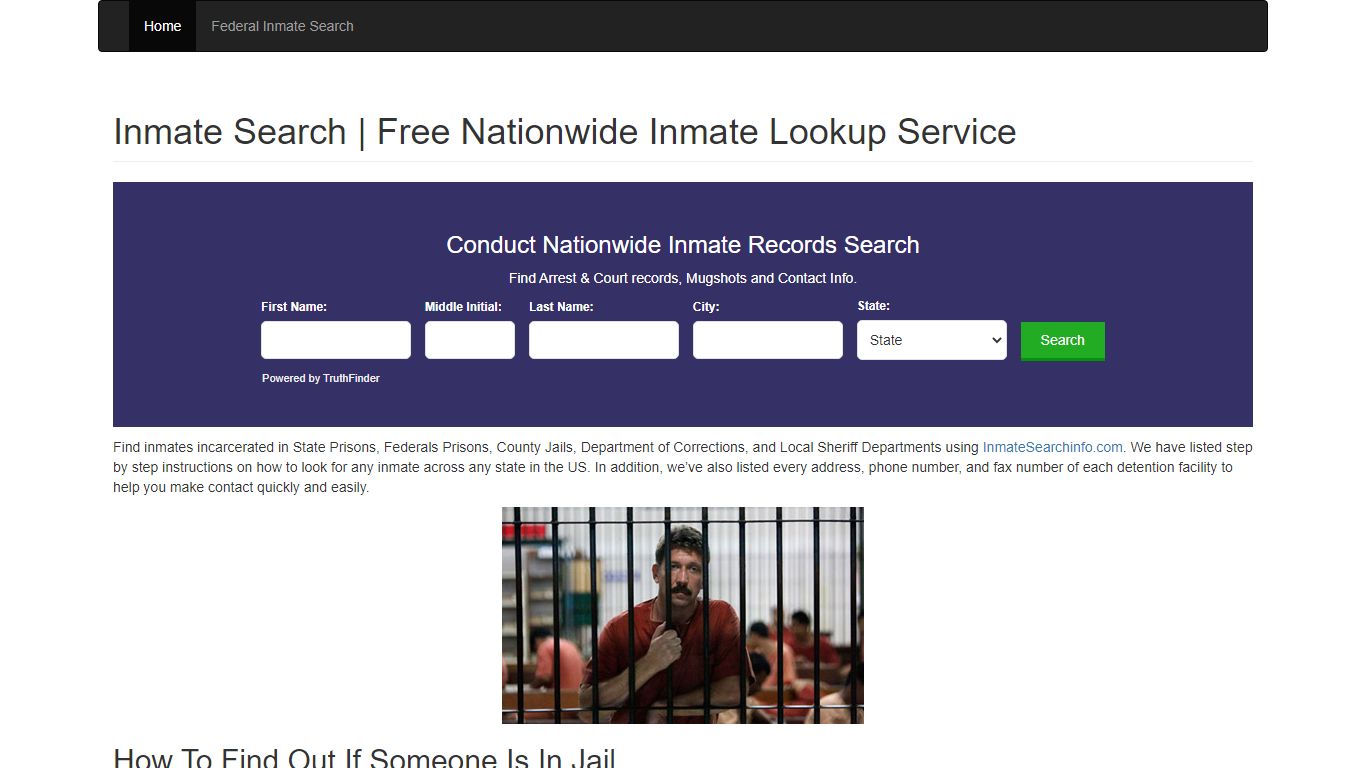 Wisconsin Inmate Search - WI Department of Corrections ...